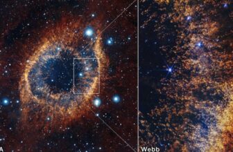 Extreme Closeup of the ‘Eye of God’ Reveals Fiery Pillars in Stunning Detail
