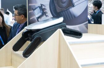 Dreame’s latest robot vacuum concept has slightly terrifying legs that can climb full-size stairs