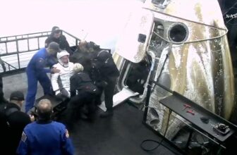 ISS mission splashes down after medical issue