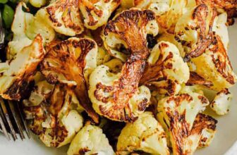 The BEST Roasted Cauliflower Ever