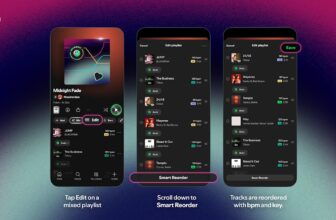 Spotify can reorder your playlists by BPM and key