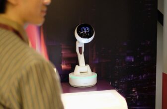 Lenovo’s robot concept can help you digitally sign documents (and maybe annoy coworkers)